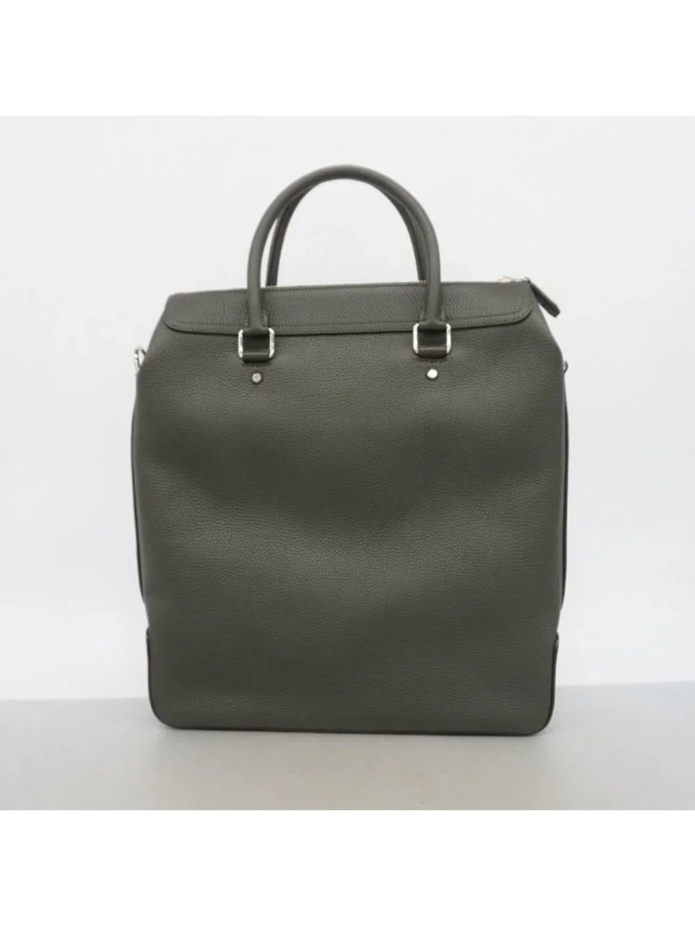Louis Vuitton Tote Taurillon Greenwich Gray 2-Way